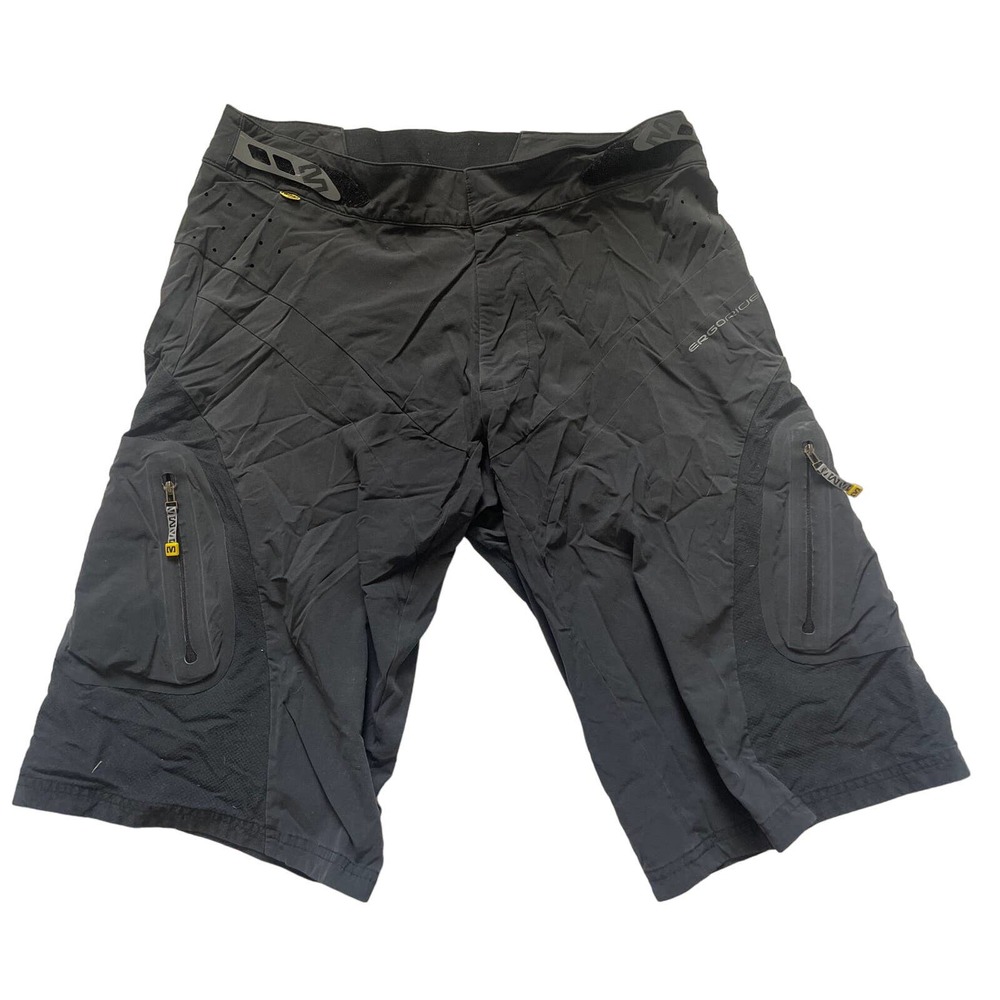 Mavic Men's Altium ERGORIDE Trail Cycling Shorts Black Medium Ride Belter